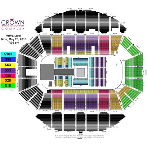 fayetteville crown coliseum seating chart.